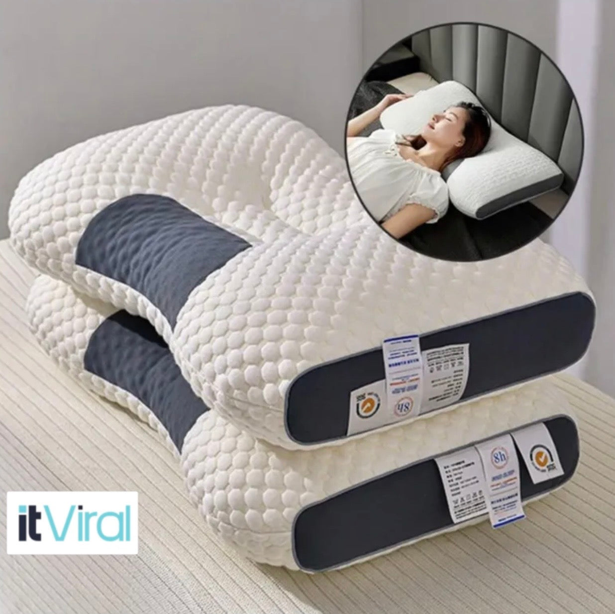 COMBO X2 ALMOHADAS CERVICALES