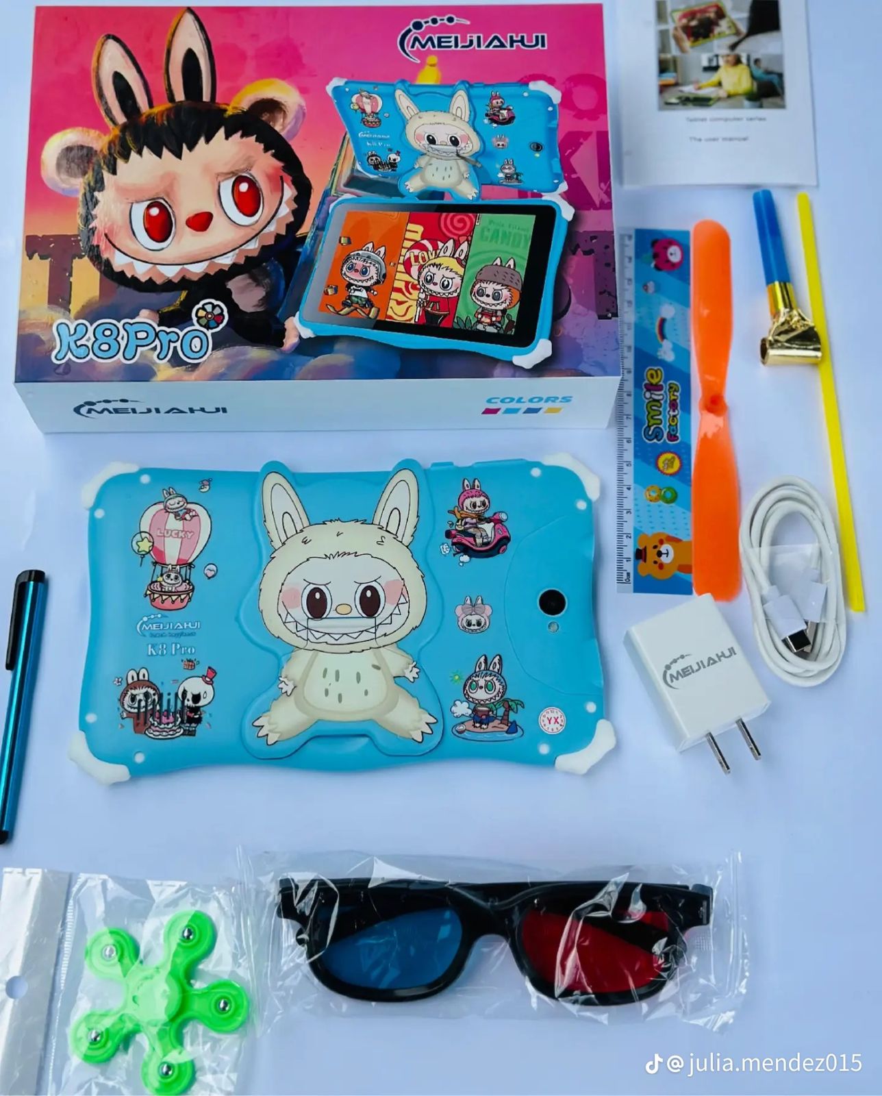 Tableta K8pro infantil Labubu