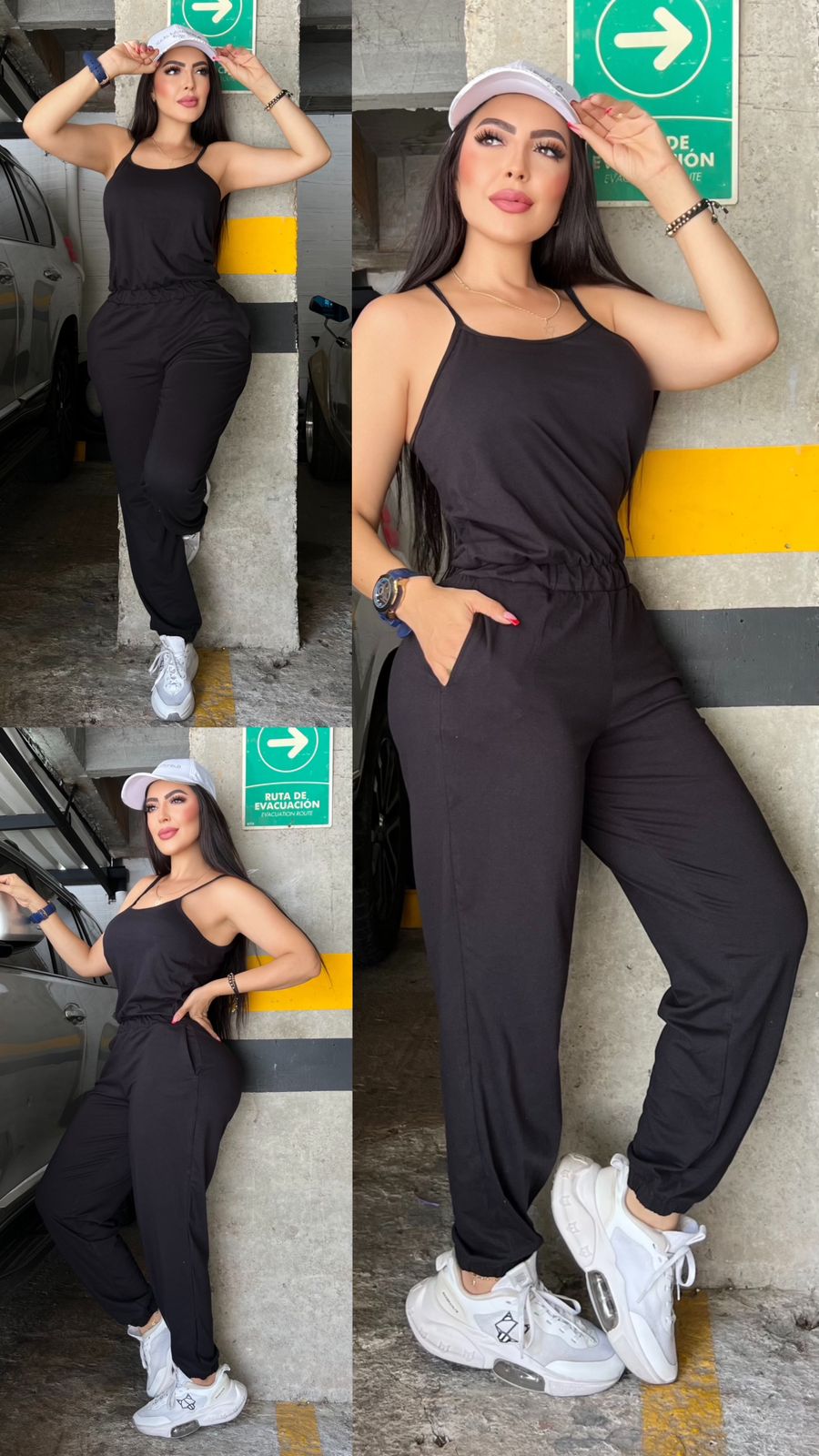 Enterizo para dama unicolor