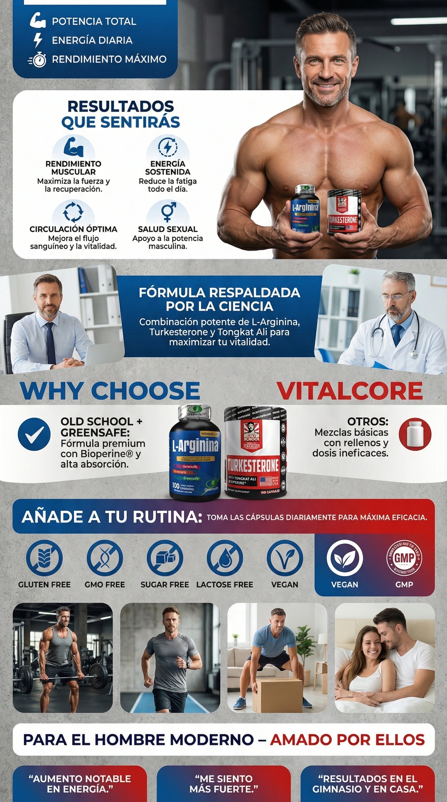 Sin excusas, potencia al máximo